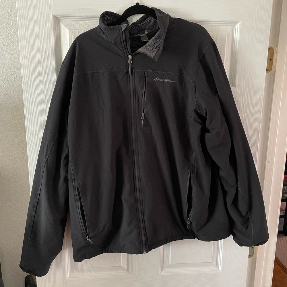 Mens Eddie Bauer zip up jacket. Size XLT
